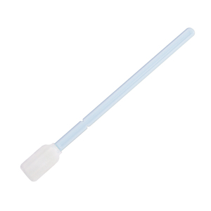Écouvillon de salle blanche à tête rectangulaire en polyester pour prélèvement et nettoyage, sans silicone, compatible avec les solvants - Product Image 4