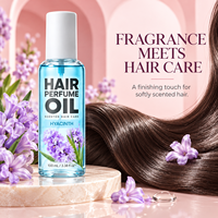 Minyak Parfum Rambut Private Label Oem Odm Ekstrak Camellia Wild Rose Hyacinth Daffodil Perbaiki Rambut Kering Mengembang Rusak 100Ml
