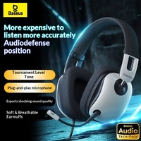 Auriculares Baseus GoPlay 1 Max con cable para juegos de computadora, deportes electrónicos, PUBG, con micrófono