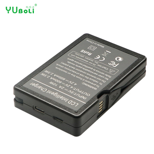 Yuboli ที่ชาร์จแบตเตอรี่กล้องตั้งโต๊ะแบบ NP-120 NP-BN1ใหม่ CNP120 USB คู่ชาร์จไฟ LCD สำหรับกล้อง Casio DSLR - Product Image 5