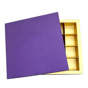 Boîte cadeau carrée rigide biodégradable et écologique pour desserts et lait, avec impression de logo personnalisé, fermeture magnétique et fenêtre, pour emballage Ramadan - Product Image 4