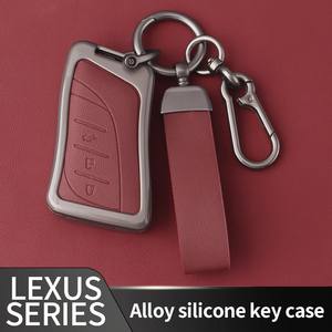 Funda de aleación de Zinc para llave de coche, para <span class=keywords><strong>Lexus</strong></span> <span class=keywords><strong>NX</strong></span> ES <span class=keywords><strong>UX</strong></span> US RC LX GX IS RX 200 <span class=keywords><strong>250h</strong></span> 350h LS 450h 260h 300h UX200 - Product Image 3
