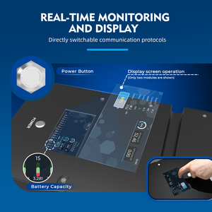 Docan <span class=keywords><strong>2025</strong></span> Sản phẩm mới EU Miễn Phí tàu 51.2V 300ah 314ah Wifi & Bluetooth chức năng 10 năm bảo hành 15kwh 16kwh LiFePO4 Pin - Product Image 5