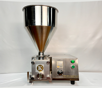 Machine de remplissage semi-automatique pour crème, lait, pulpe et confiture, idéale pour cupcakes, éclairs, sandwichs et glaces – Parfaite pour les petites boulangeries
