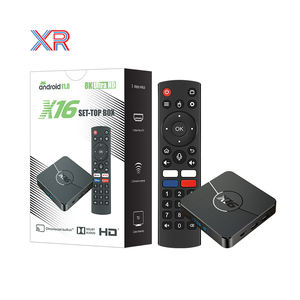 Reproductor Multimedia Inteligente X16 OTT, Decodificador de TV Digital con Sistema Operativo Android, S905W2 Quad Core, 8K UHD, 4GB, 32GB, Venta al Por Mayor de Fábrica - Product Image 1