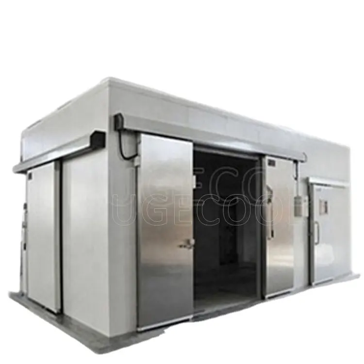 Commercial Factory Cold Storage Freezing Blast Freezer Room For Potato Meat Fish Chicken Seafood With Refrigeration Unit