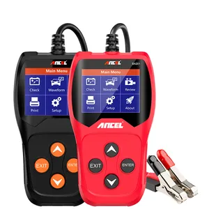 Car Battery Tester Tool ANCEL BA201 Battery Cranking Charging Ripple Test Lifetime Free Update Automotive Battery Analyzer