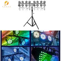 Support de projecteur PAR de scène avec levage manuel, treillis d'éclairage mobile, barre transversale pour mariage et spectacle, trépied, indice de protection IP