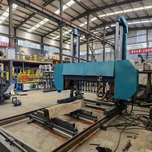 Sierra de cinta horizontal industrial de alta resistencia para madera - Product Image 4