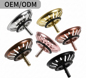 Sifone per Lavello da <span class=keywords><strong>Cucina</strong></span> Moderno in Acciaio Inox 304, 4 Pollici 80mm, Cromato, Anti-Odore, Facile da Pulire, <span class=keywords><strong>Scarico</strong></span> Rapido, Prezzo di Fabbrica - Product Image 1