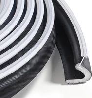 Bande d'étanchéité en mousse PU de haute qualité, flexible, compressible, imperméable et anti-poussière pour la protection des interstices des portes et fenêtres en bois