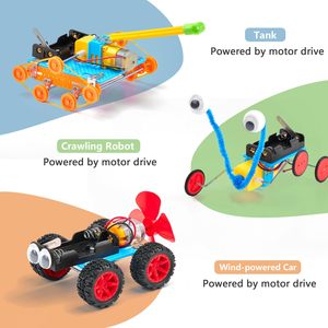 ของเล่นวิทยาศาสตร์ STEM ชุดประกอบหุ่นยนต์ DIY สำหรับเด็กอายุ 6-14 ปี ของขวัญสำหรับเด็กผู้ชาย ของเล่นวิทยาศาสตร์และวิศวกรรม - Product Image 4