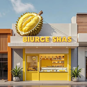 Escultura de Donut de Resina Rosa para Fachada de Edificio - Exhibición Comercial Hecha a Mano, Dulce y Vibrante para Tiendas y Cafeterías - Product Image 2