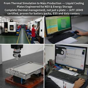 Tube harmonique en aluminium brasé à haute conductivité thermique sur mesure pour plaque froide liquide, destiné aux applications de stockage d'énergie et aux nouvelles énergies - Product Image 4