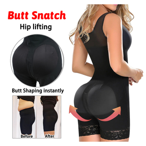 Produits Tendances Bodys Gainants à Maille Compressifs Minceur Corps Entier Remonte-Fesses <span class=keywords><strong>Fajas</strong></span> Colombiennes Gaine Sculptante - Product Image 5