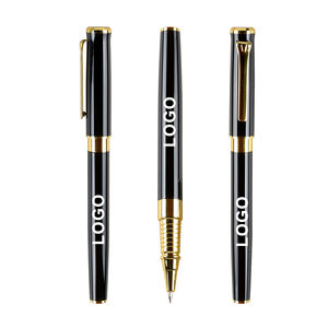 Stylo Gel de Luxe en Métal Inoxydable Personnalisé avec Logo, Vente en Gros, Imprimé et Gravé, pour Papeterie de Bureau - Product Image 5