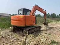 Machine d'importation japonaise Hitachi Digger Excavateur Hitachi ZX70 de 7 tonnes d'occasion à vendre