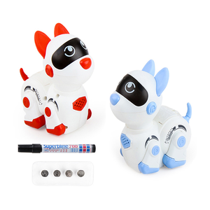 DF-luces de efectos de sonido para niños, Robot inductivo, <span class=keywords><strong>vaca</strong></span>, lápiz mágico de línea de seguimiento, juguetes educativos para mascotas - Product Image 1