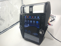 Venta al por mayor Reproductores de coche con GPS para 2010-2013 Toyota Prado con soporte USB Reproductor de DVD Descarga de software GPS