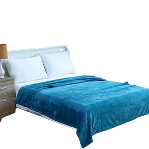 Bán Buôn 300gsm <span class=keywords><strong>Polyester</strong></span> Flannel Ném Chăn Tùy Chỉnh Màu Rắn Chăn Ấm Cho Mùa Đông - Product Image 5