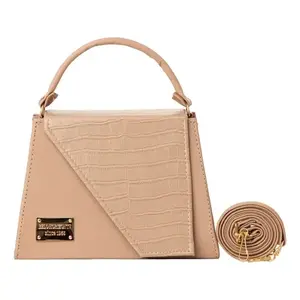 Bolso Bandolera Fana Spectacular Mina, 20x14x7 cm, Patrón de Cocodrilo, Cierre de Cremallera, Borla, Estilo Moderno para Dama - Product Image 4