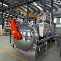 Autoclave à vapeur entièrement automatique pour la stérilisation des aliments en bocaux en verre et en conserve