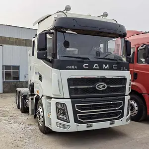 CAMC Tractor Truck Used Price 6x4 430 HP Truck CNG Tractor Truck Tralier