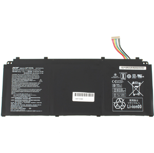 แบตเตอรี่ ORG สำหรับแล็ปท็อป ACER AP15O5L (ไม่มีหูต่อ) (Aspire S5-371, <span class=keywords><strong>Chromebook</strong></span> R13 <span class=keywords><strong>CB5</strong></span>-<span class=keywords><strong>312T</strong></span>)11.55V 4670mAh 53.9Wh สีดำ - Product Image 2