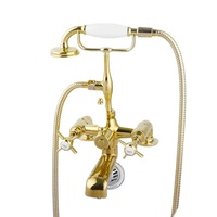 Prix usine 5 ans de garantie laiton classique beaucoup de couleurs bain douche mélangeur baignoire sur pied robinet de douche classique
