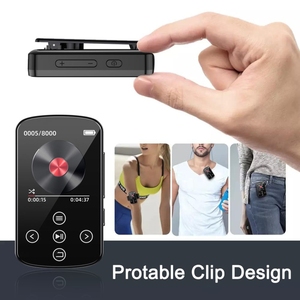 Reproductor de Música BT Multilingüe de Alta Fidelidad con Pantalla Táctil, Botón, Clip Deportivo, Radio FM, Compatible con <span class=keywords><strong>Audio</strong></span> FLAC y APE - Product Image 6