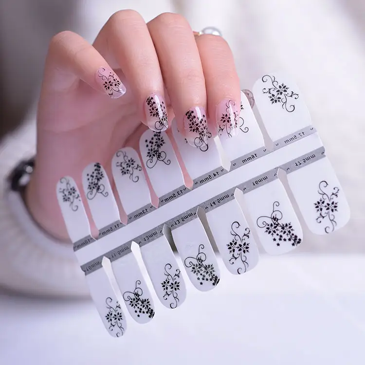 2023 per nai beauty nail art adesivi per unghie trasparenti