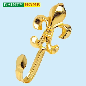 En gros en métal fleurs bon marché et fine <span class=keywords><strong>rideau</strong></span> <span class=keywords><strong>crochet</strong></span> - Product Image 6