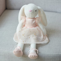 Peluche promotionnelle Lapin de Pâques, jouet en peluche Lapin aux longues oreilles, animaux en peluche