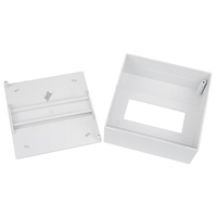 IP30 HAG II Disjoncteur Distribution Box 8P Surface Mount 158*158*65 ABS Plastic Power Equipment