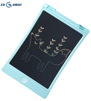 Zeamor — tablette d'écriture LCD de 8.5 pouces, surface magnétique effaçable, pour enfants, surface-notes électronique