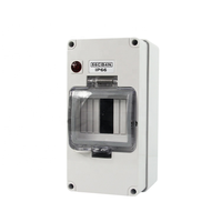 Boîtier de protection extérieur étanche IP67 en ABS gris certifié ROHS pour connexion de câbles et protection d'appareils, 36 voies