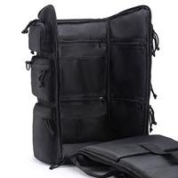 Sac à dos tactique de grande capacité, design entièrement ouvert, compatible Molle, multi-poches, polyester, pour voyages en plein air, camping, randonnée