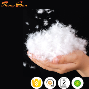 Fil de <span class=keywords><strong>polyester</strong></span> vierge la société production de boules de tissu en fibre de <span class=keywords><strong>polyester</strong></span> marron pour oreillers - Product Image 3
