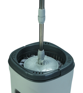 2025 New Foot Pedal Quay Lau Xô Đặt, Hands-Free Xoay Sàn Làm Sạch Hệ Thống Với Máy Nơ Xô Cho Nhà Vệ sinh - Product Image 3