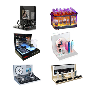 Vendita al dettaglio moderno espositore acrilico supermercato Rack con superficie polacca adesivo per negozi pubblicitari e mostre - Product Image 5