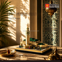 Wange Block Mezquita Nuevo Modelo 4231 Mezquita Hassan II en Casablanca, Marruecos, Gran Venta en Francia y Países Bajos