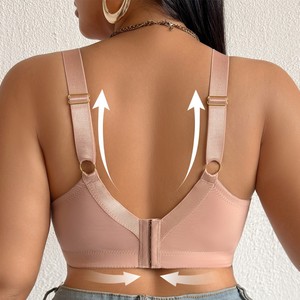 SMOOTH Nuovo Arrivo <span class=keywords><strong>Reggiseno</strong></span> <span class=keywords><strong>Minimizer</strong></span> per Seno Grande, con <span class=keywords><strong>Ferretto</strong></span>, Sollevamento e Supporto Laterale, Anti-Cedimento, Lingerie Regolabile - Product Image 2