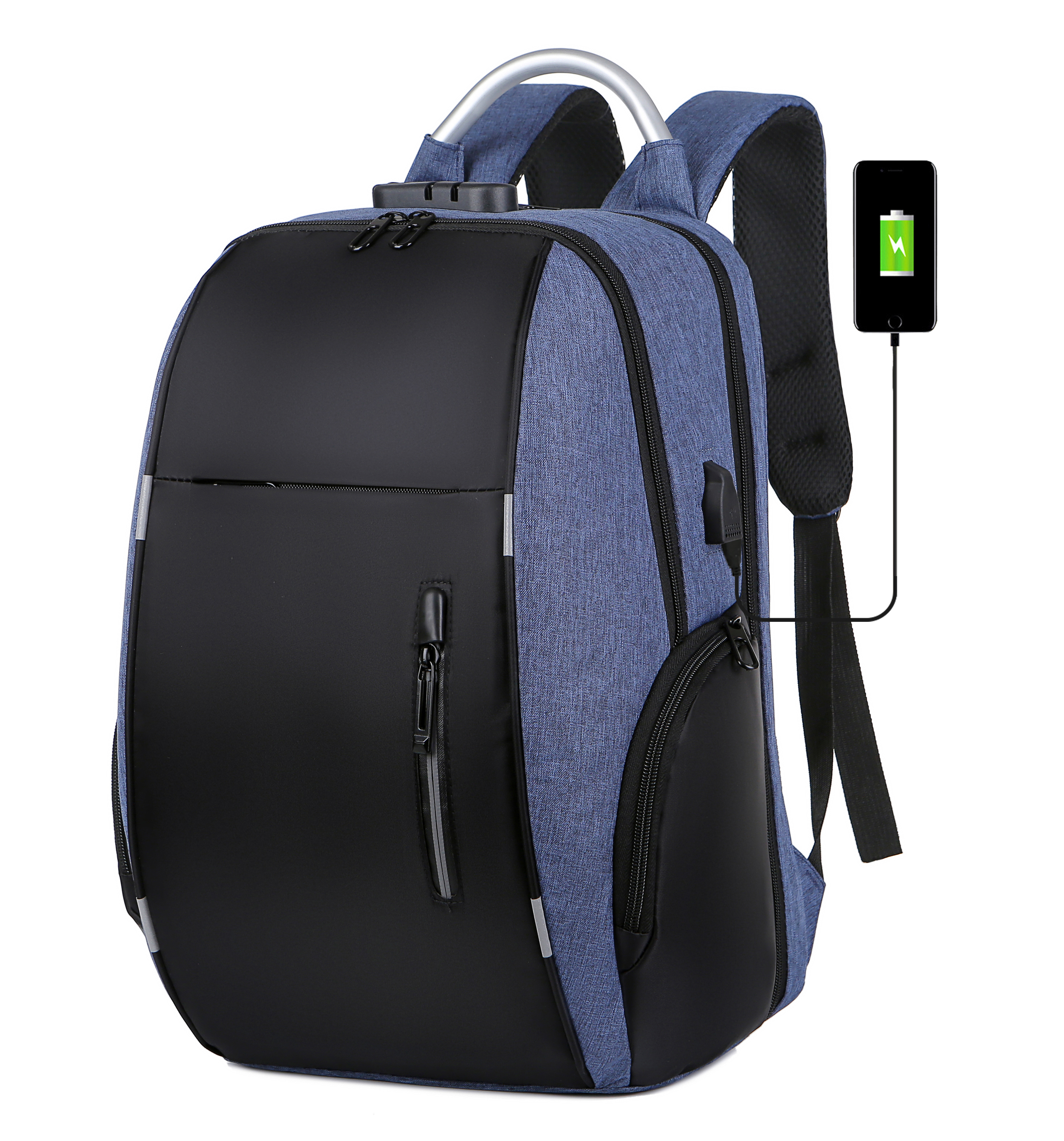 anti theft laptop backpack manufacturers TGS Anti-Theft  Trans-Global Solutions and 40L capacity Manufacturer Custom Logo New Large
