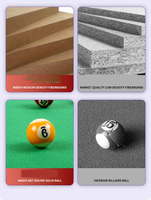 Vente chaude Classique Intérieur Partie Jouets Piscine Billard pour Enfants Mini Snooker Petite Table