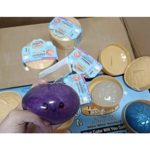 Pelota Antiestrés de Espuma con Forma de Dumpling/Baozi, con Purpurina, Juguete Sensorial para Aliviar el Estrés - Product Image 3