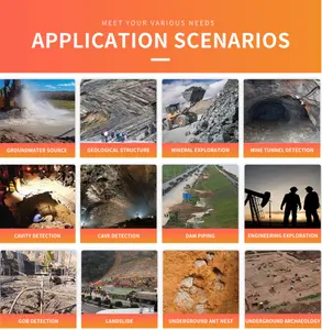 PQWT GT500A הדמיית התנגדות רישום באר מים ציוד גיאופיזי 18 ערוצים גלאי מים תת קרקעי - Product Image 2