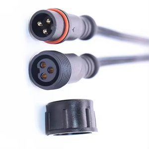 Nhựa 18AWG 20 AWG 22AWG ray Wu kết nối không thấm nước 2 3pin 4pin IP67 M8 cáp kết nối - Product Image 4