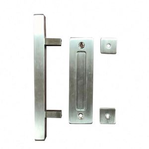 Manijas de Barra en T WEKIS Modernas de Acero Inoxidable para Puertas de Granero, para Puertas de Madera, Ambidiestras, Fácil Instalación para Almacenes - Product Image 3