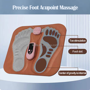 Productos calientes Alfombrilla de pie Tens para masajeador de pies vibratorio de pulso electrónico Máquina masajeador de pies - Product Image 6