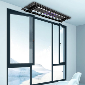 Smart Clothes Drying Rack Auto-Lifting Model <b>Lighting</b> Strip Disinfection & Sterilization Space-Saving Design - Product Image 6